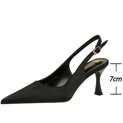 A Vintage Style Sandals with Delicate Timeless Details