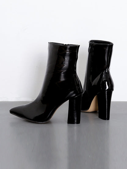 A Vintage Style Boots with Delicate Timeless Details