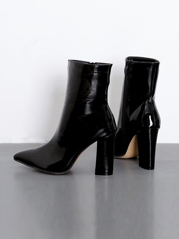 A Vintage Style Boots with Delicate Timeless Details