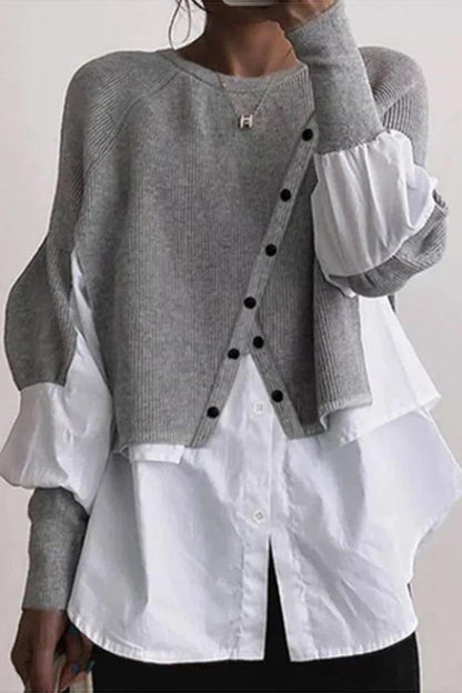 Vintage Inspired Blouse with a Contemporary Edge