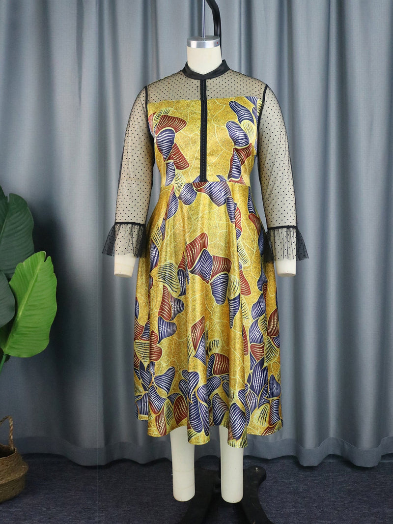 Classic Vintage Dress with a Flattering Fit