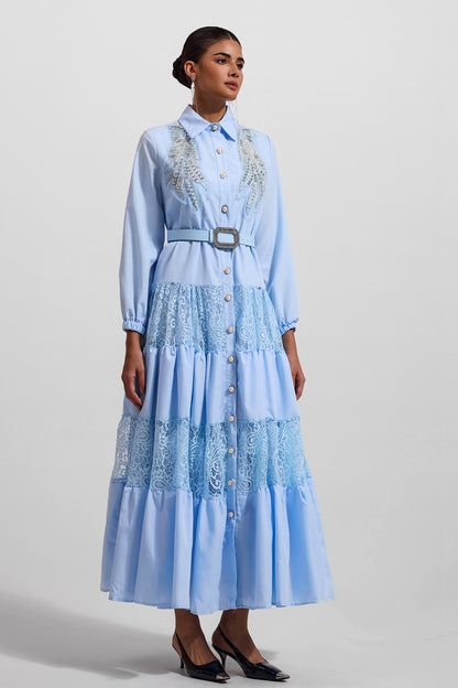 A Vintage Style Dress with Delicate Timeless Details