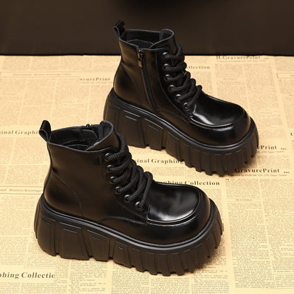 A Vintage Style Boots with Delicate Timeless Details