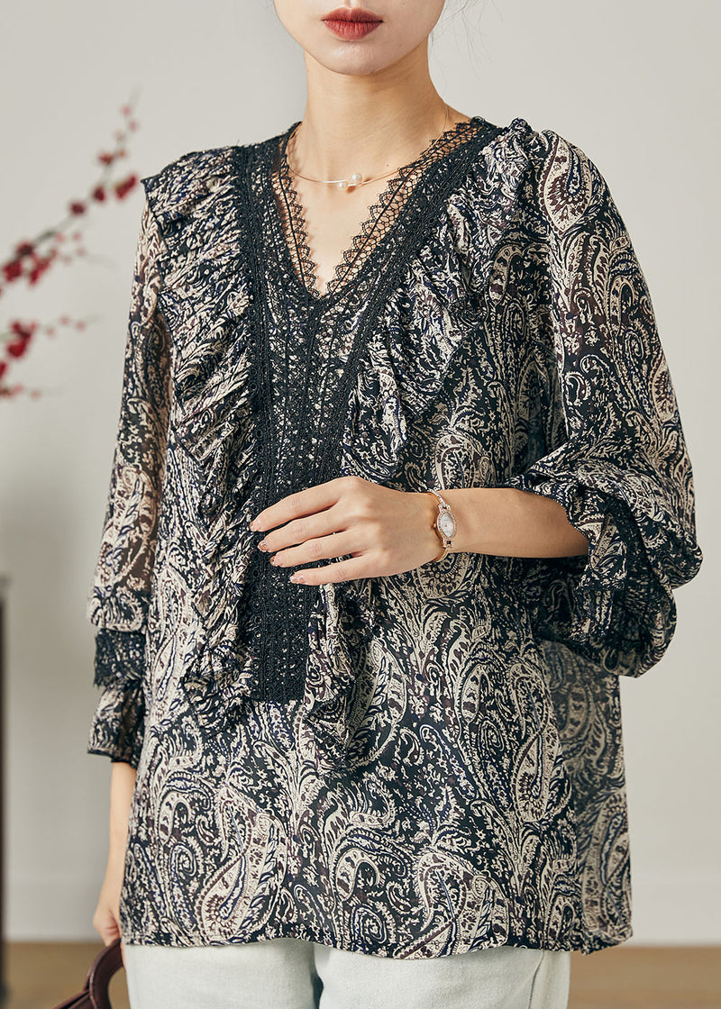 A Vintage Style Shirt with Delicate Timeless Details