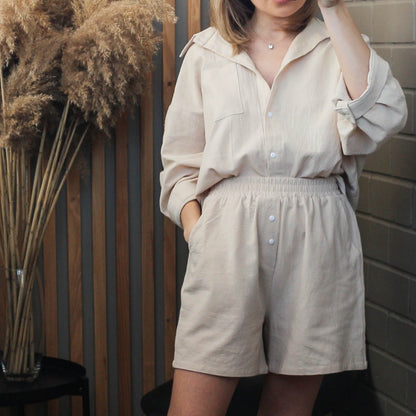 A Vintage Style Shirt with Delicate Timeless Details