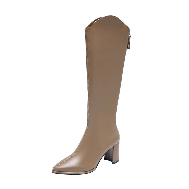 A Vintage Style Boots with Delicate Timeless Details