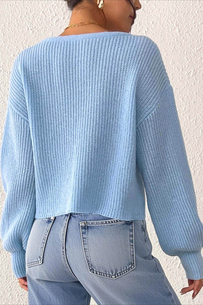 A Vintage Style Sweater with Delicate Timeless Details