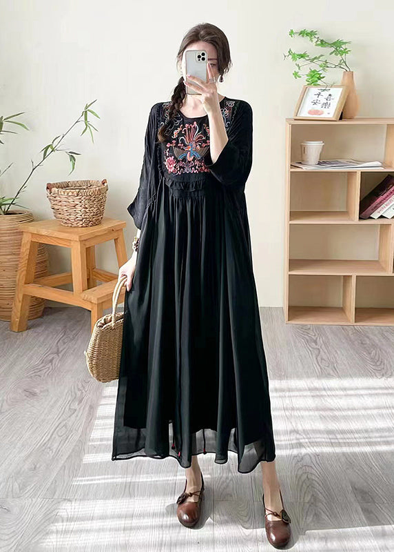 A Vintage Style Dress with Delicate Timeless Details