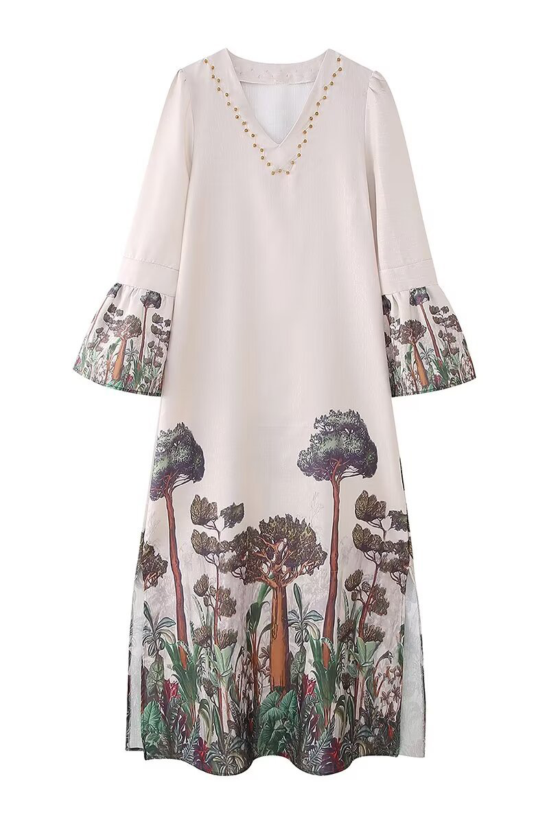 A Vintage Style Dress with Delicate Timeless Details