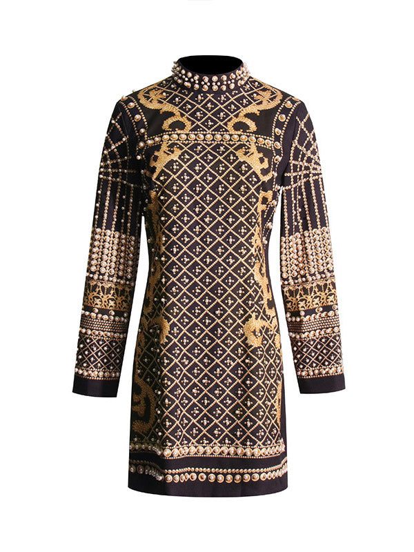 Classic Vintage Dress with a Flattering Fit