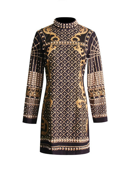 Classic Vintage Dress with a Flattering Fit