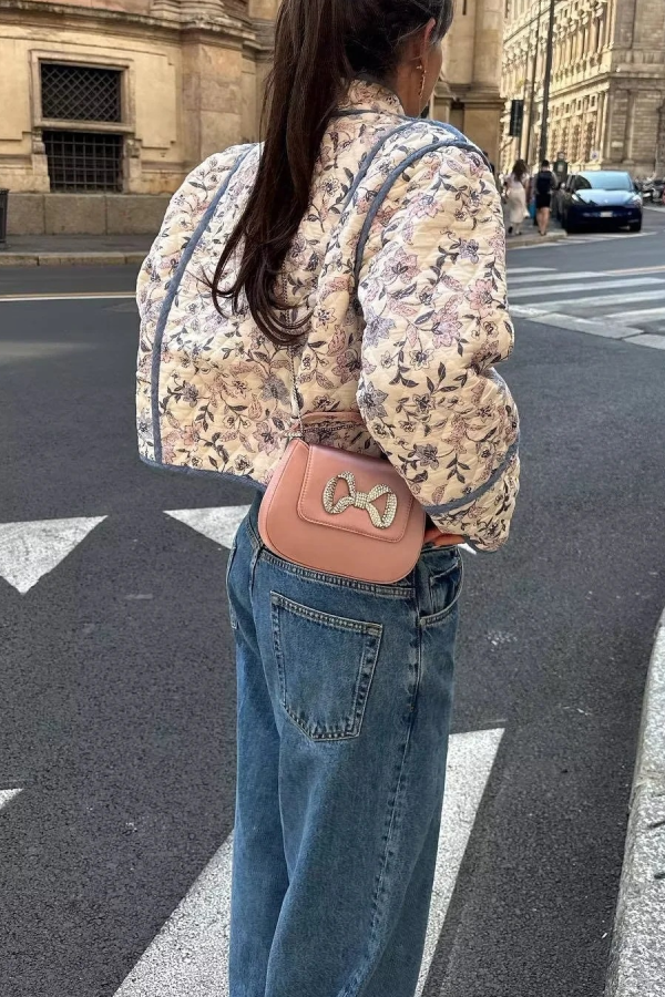 A Vintage Style Jacket with Delicate Timeless Details