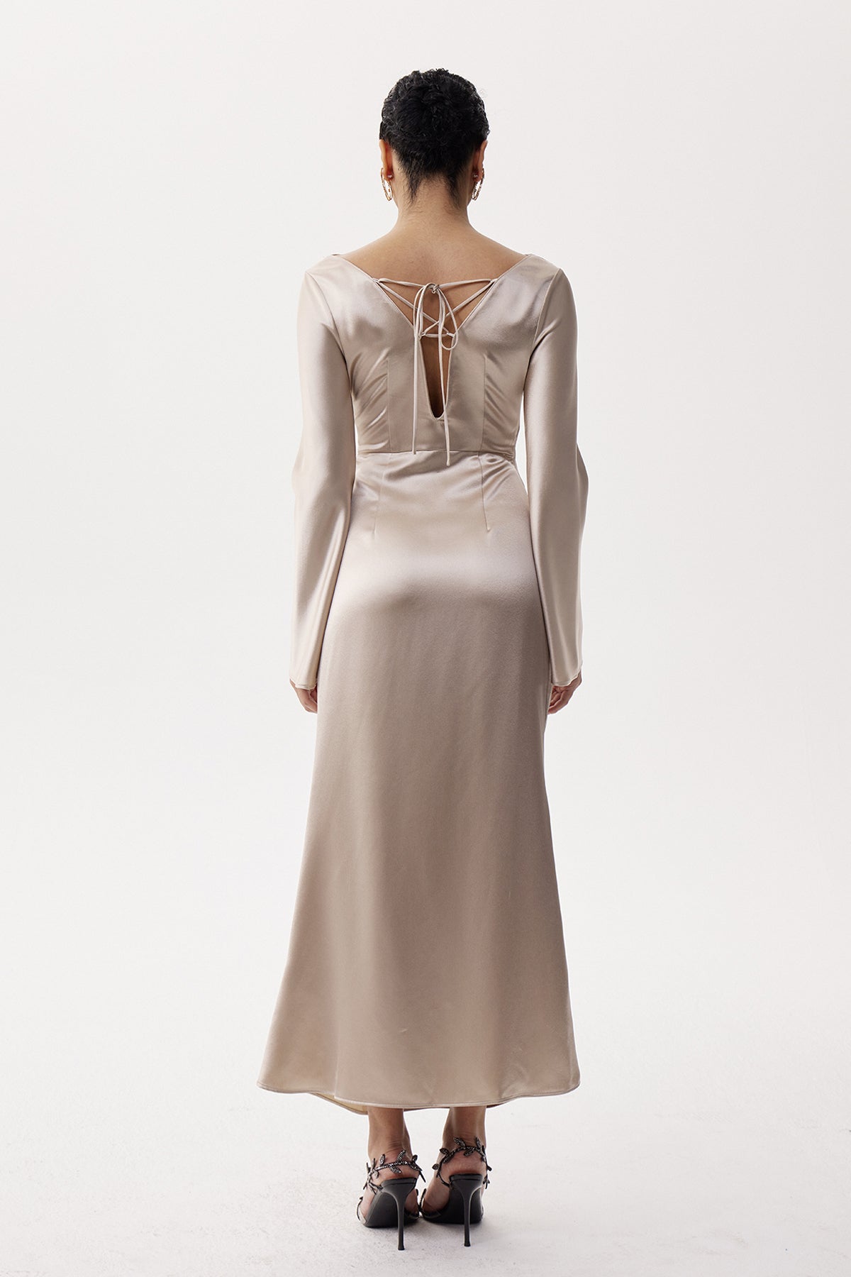 A Vintage Style Dress with Delicate Timeless Details