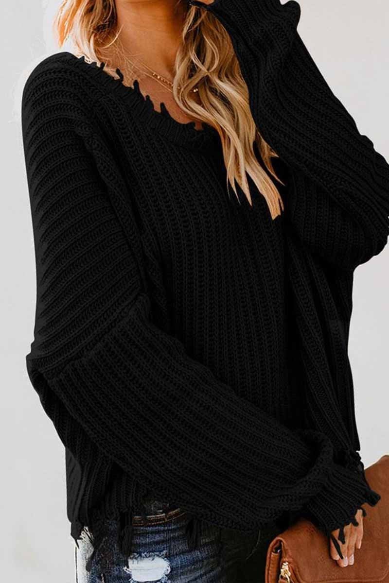 Vintage Inspired Sweater with a Contemporary Edge