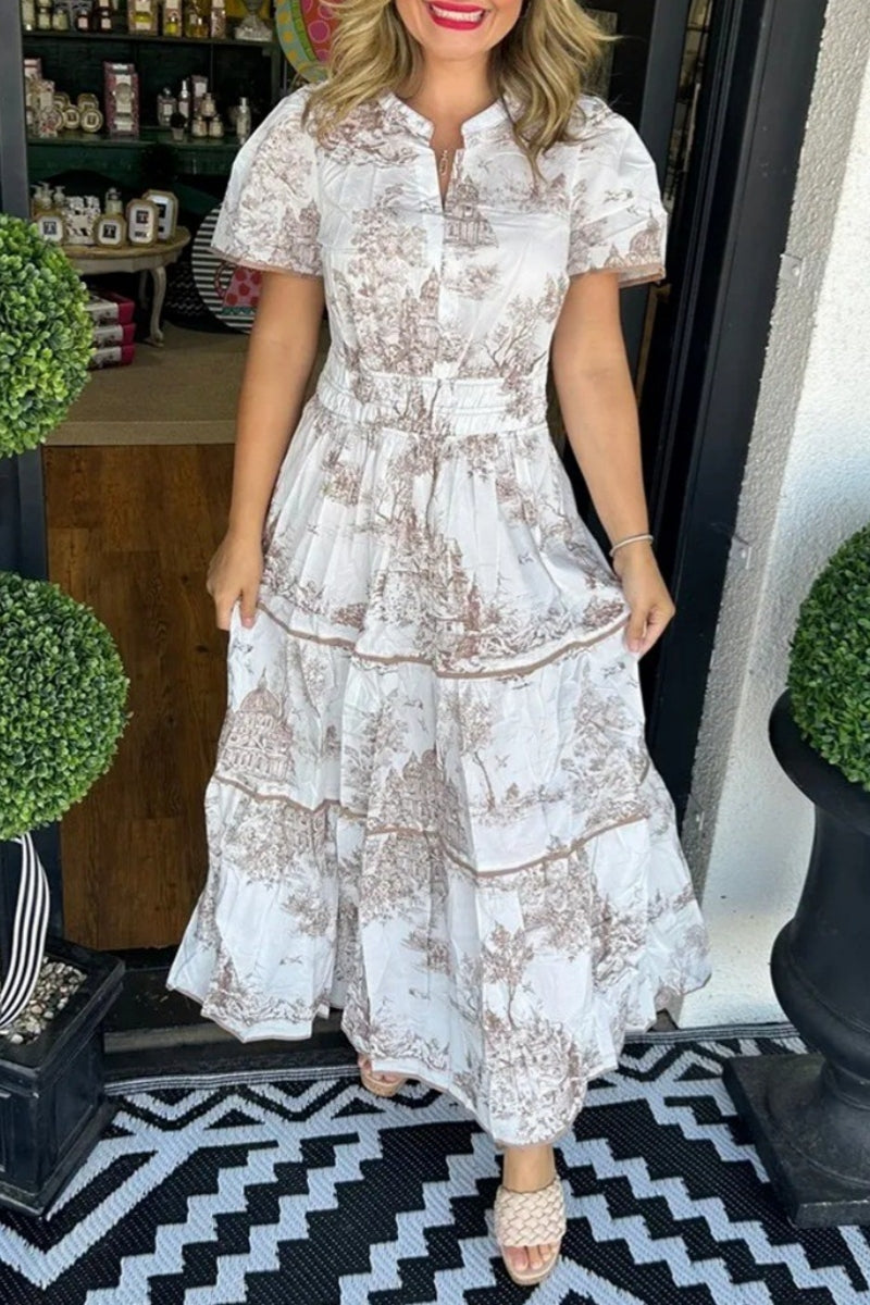 Well Tailored Dress with a Graceful Silhouette
