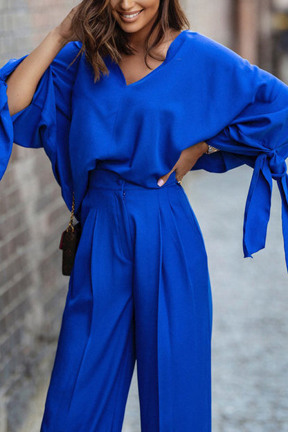 A Vintage Style Pants with Delicate Timeless Details