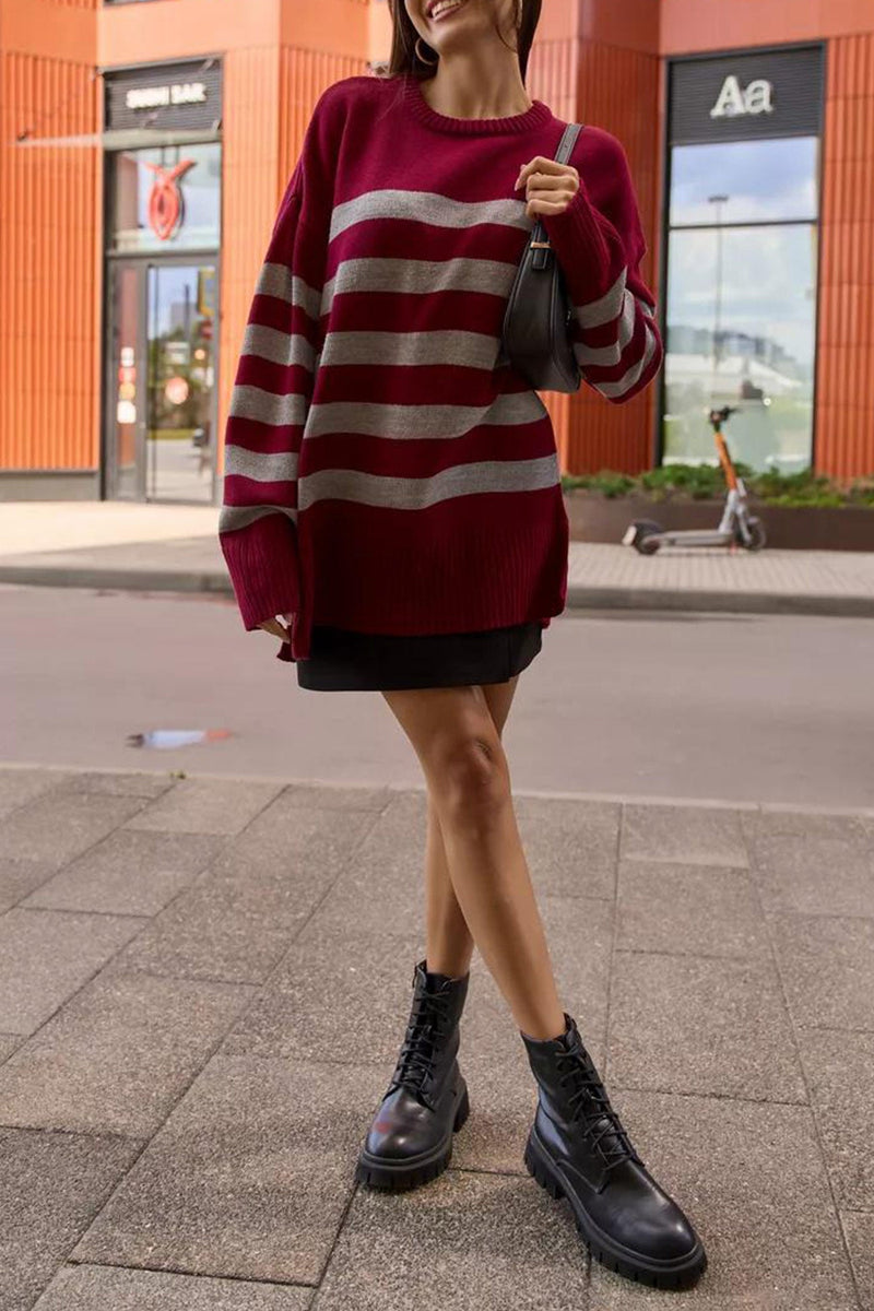 Classic Vintage Pullover with a Flattering Fit