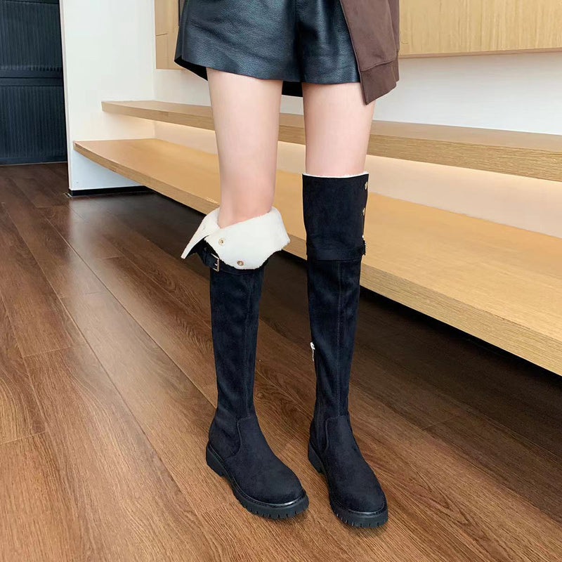 A Vintage Style Boots with Delicate Timeless Details