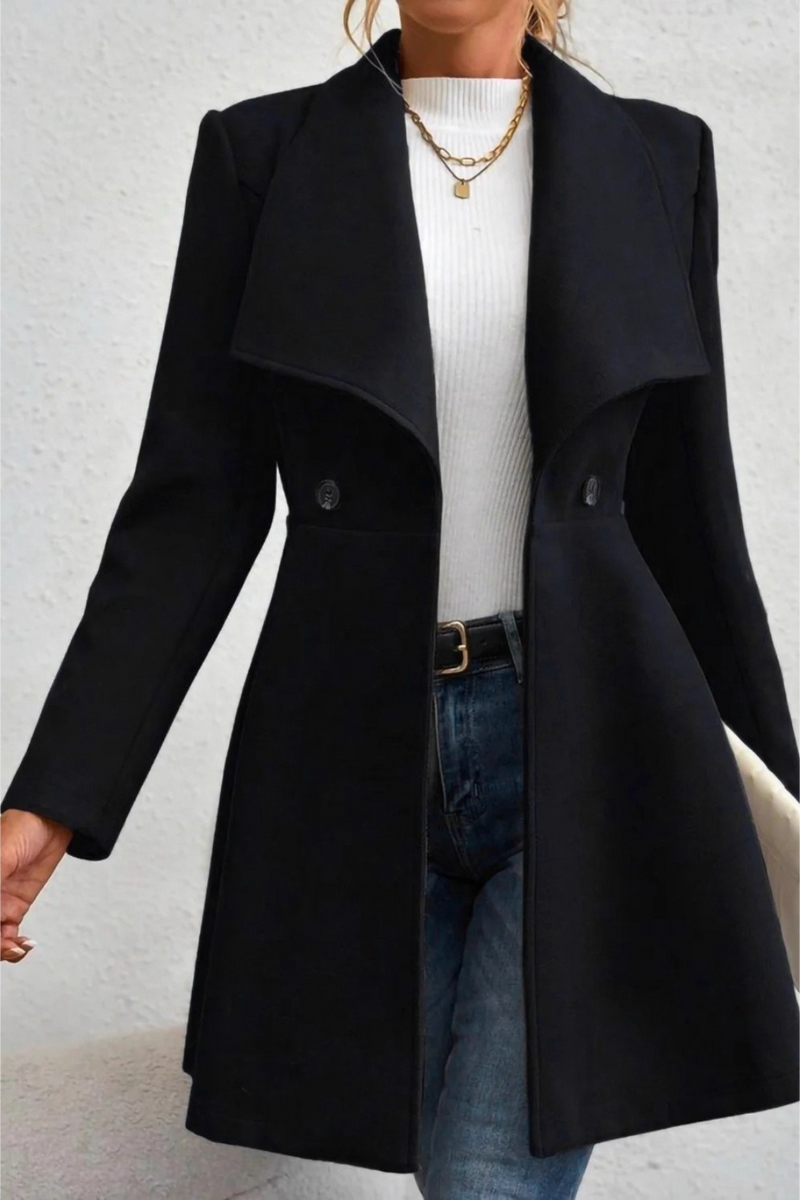 Classic Vintage Coat with a Flattering Fit