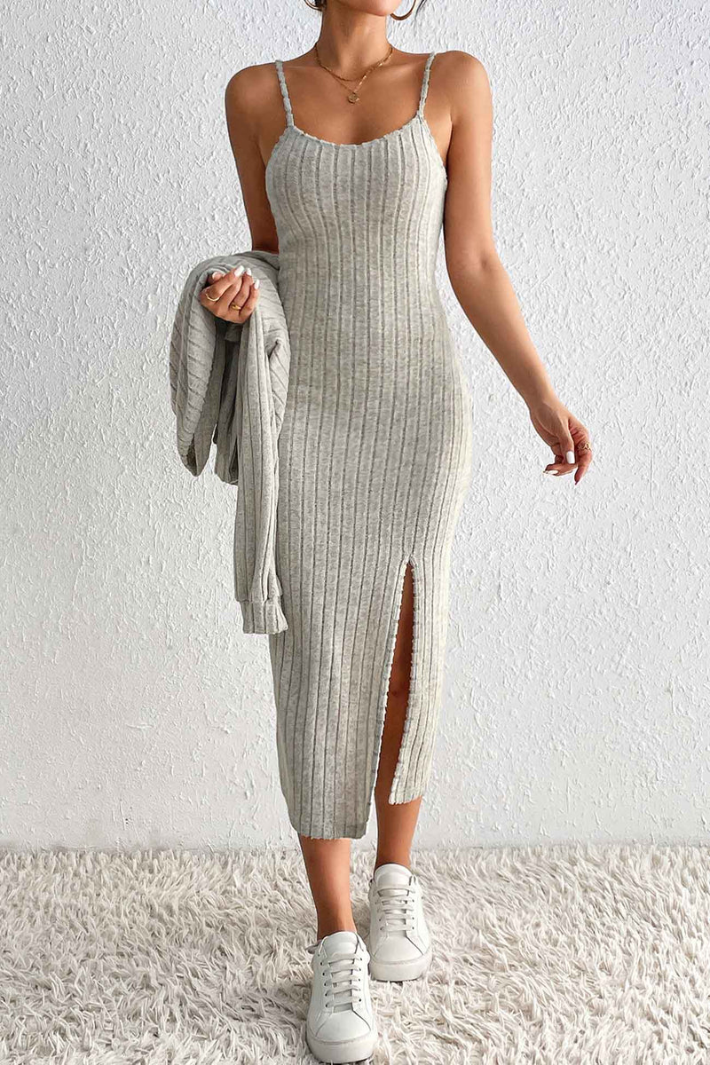 Well Tailored Cardigan with a Graceful Silhouette