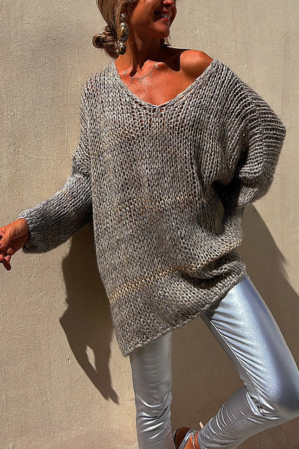 Vintage Inspired Sweater with a Contemporary Edge
