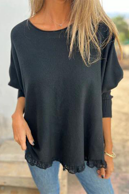 Well Tailored Sweater with a Graceful Silhouette
