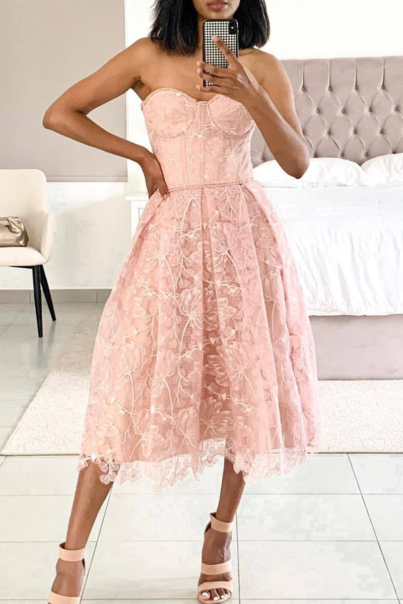 A Vintage Style Dress with Delicate Timeless Details