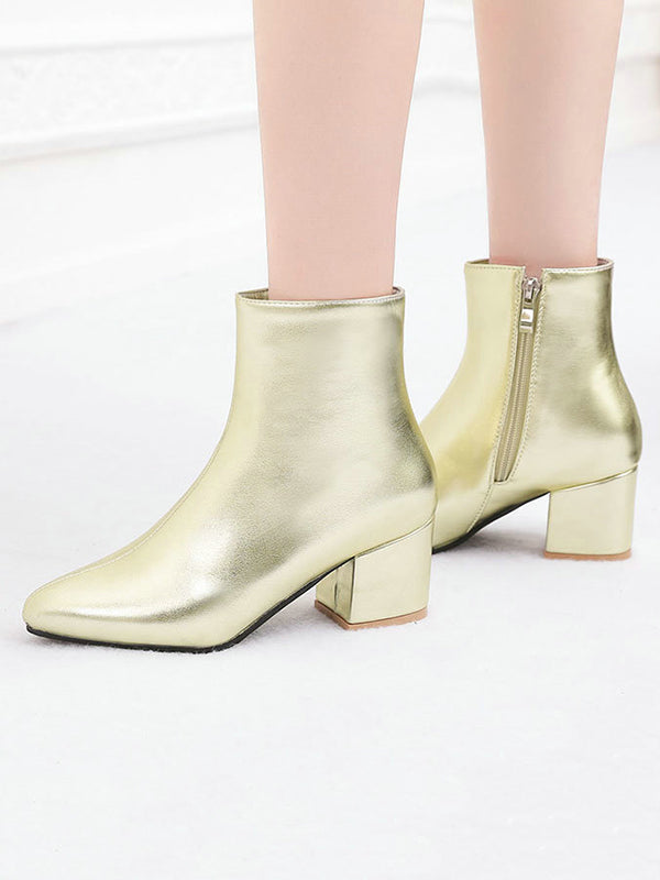 A Vintage Style Boots with Delicate Timeless Details