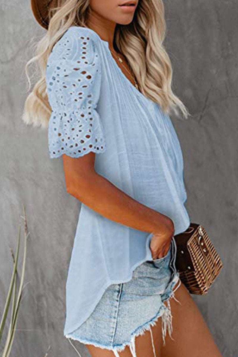 A Vintage Style Top with Delicate Timeless Details