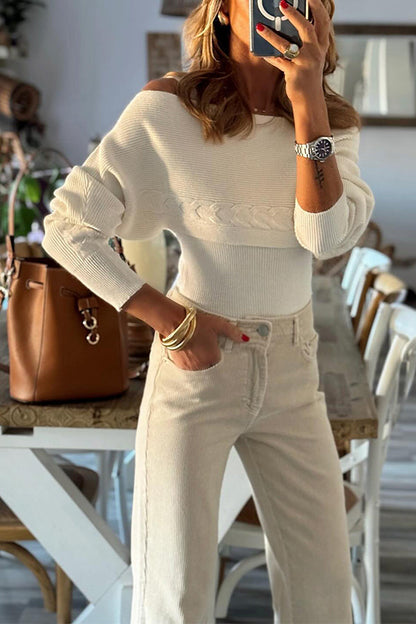 Sophisticated Sweater with a Clean Classic Look