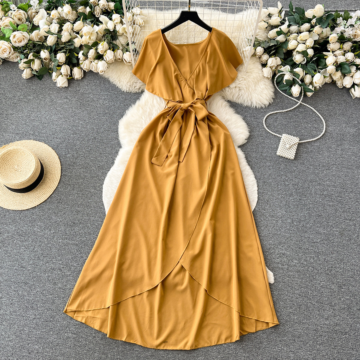 A Vintage Style Dress with Delicate Timeless Details