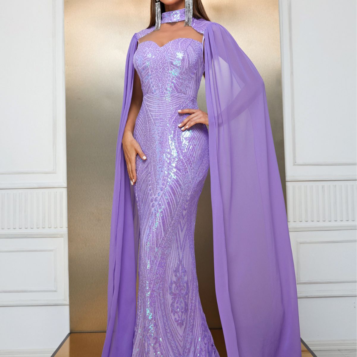 Elegantly Styled Dress for Everyday Wear