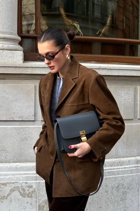 A Vintage Style Jacket with Delicate Timeless Details