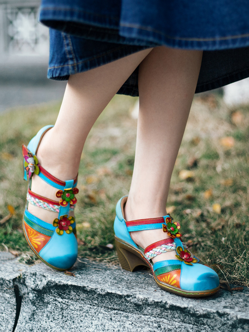Vintage Inspired Sandals with a Contemporary Edge