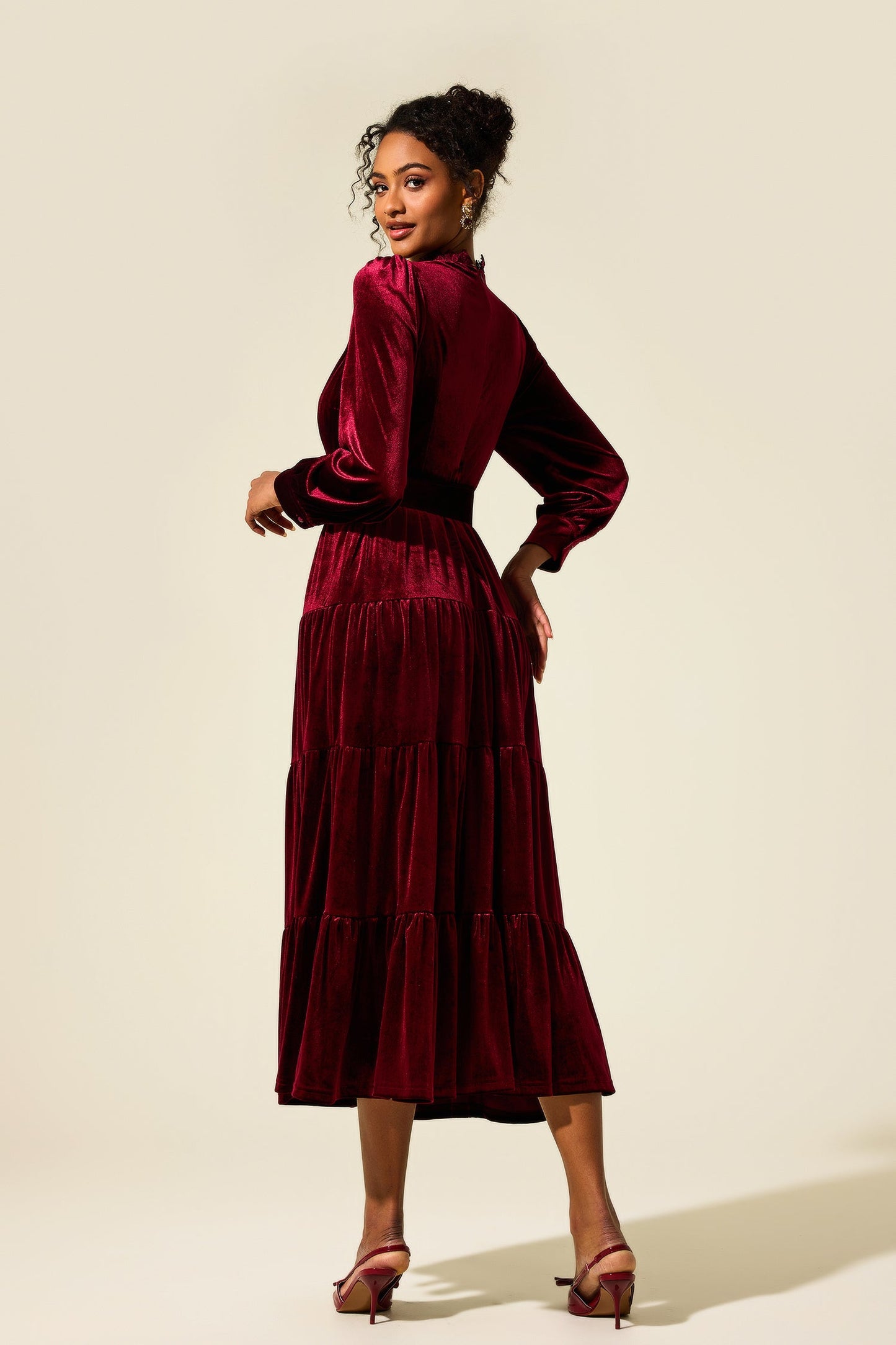 A Vintage Style Dress with Delicate Timeless Details