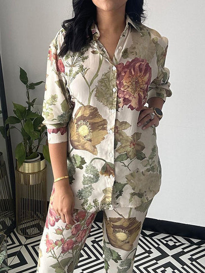 A Vintage Style Shirt with Delicate Timeless Details