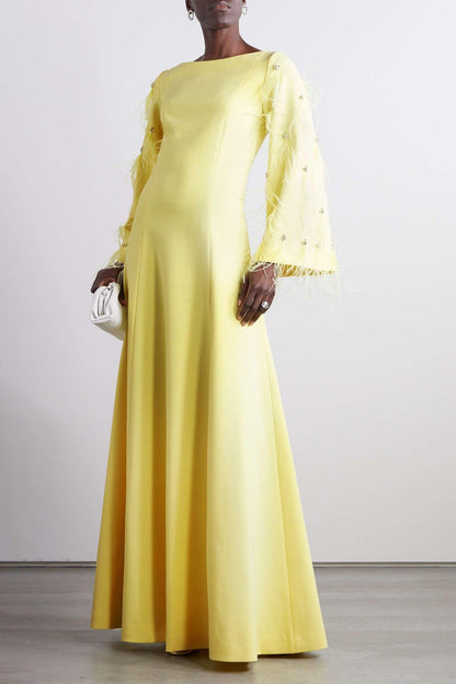 A Vintage Style Dress with Delicate Timeless Details