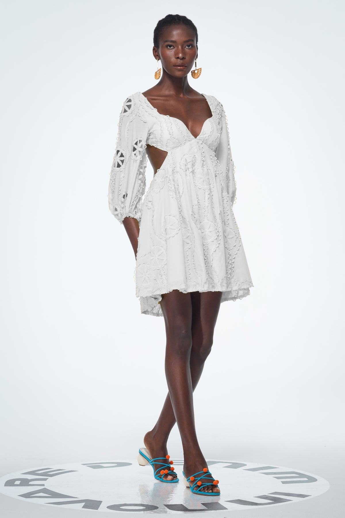 A Vintage Style Dress with Delicate Timeless Details