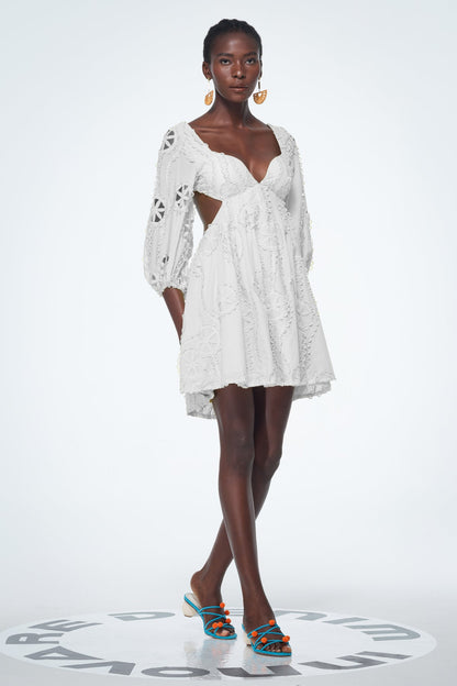 A Vintage Style Dress with Delicate Timeless Details