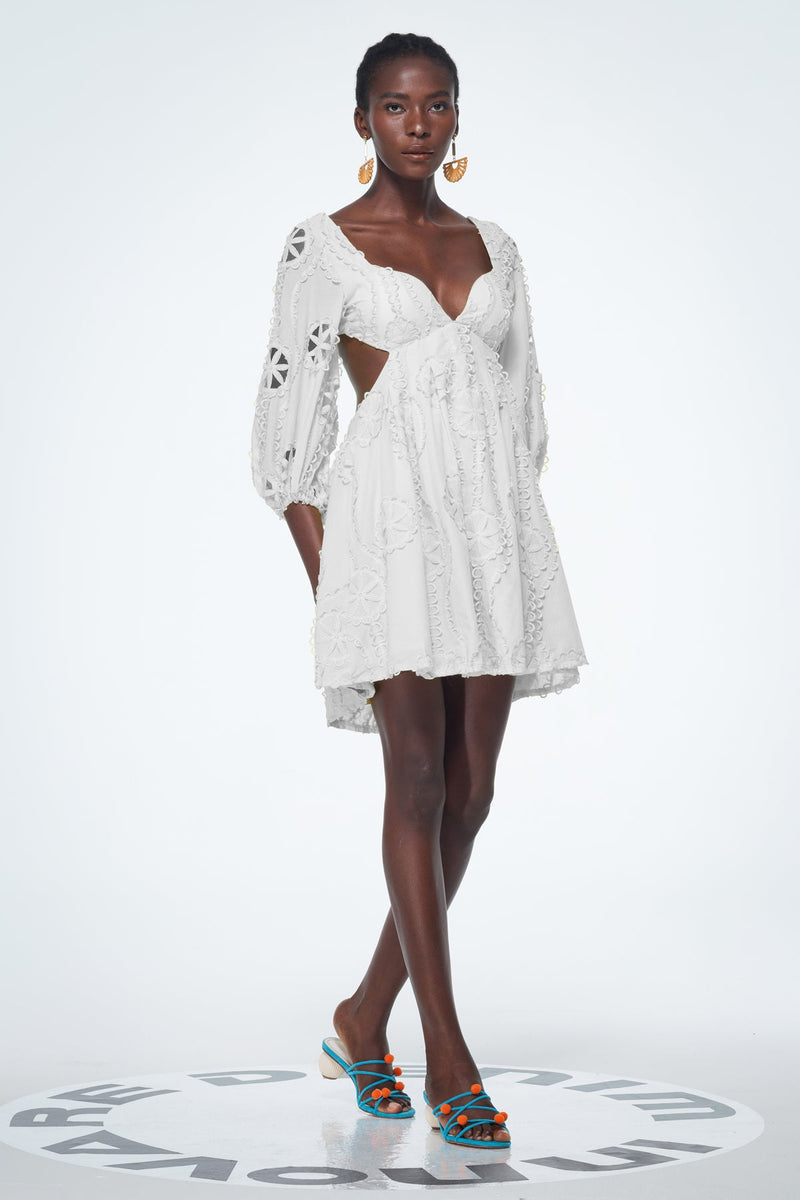 A Vintage Style Dress with Delicate Timeless Details