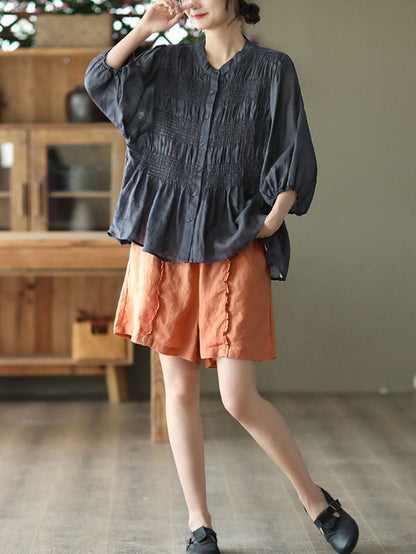 Classic Vintage Blouse with a Flattering Fit