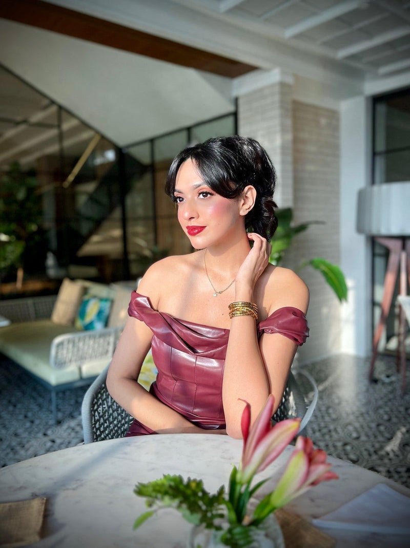 A Vintage Style Dress with Delicate Timeless Details