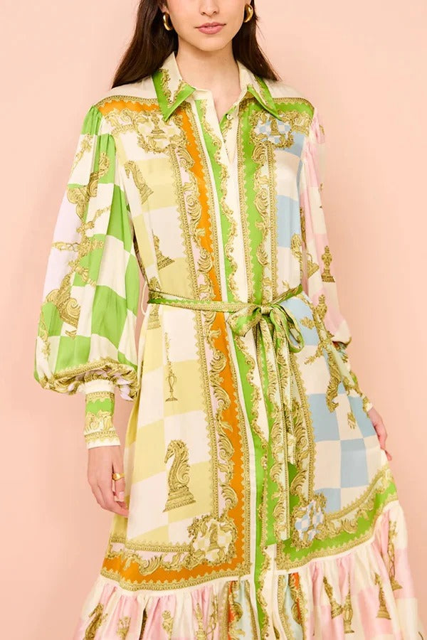 Classic Vintage Dress with a Flattering Fit