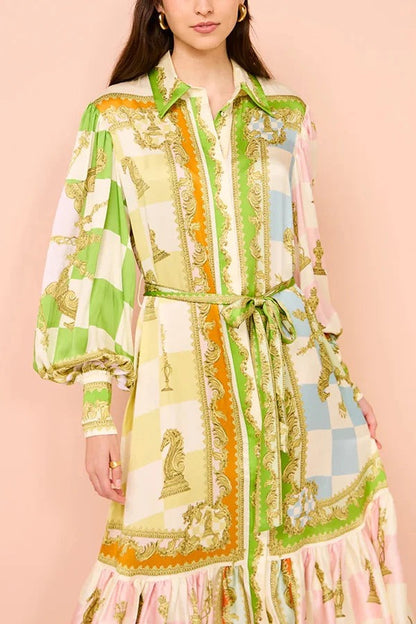 Classic Vintage Dress with a Flattering Fit