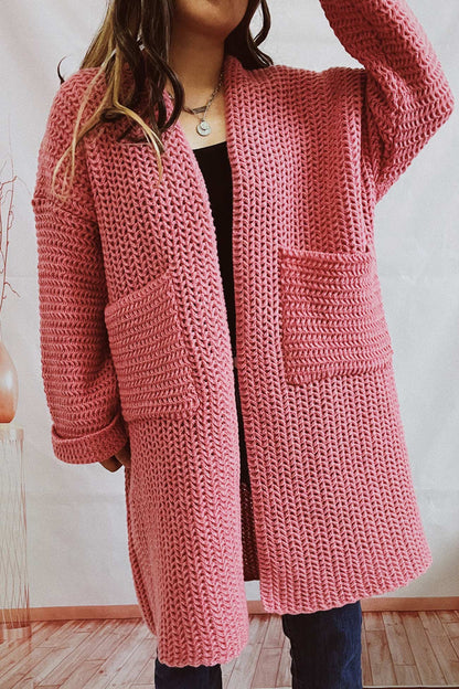 Well Tailored Cardigan with a Graceful Silhouette