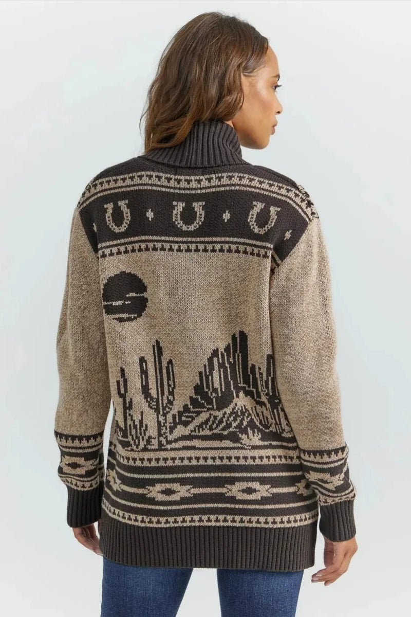 Classic Vintage Cardigan with a Flattering Fit