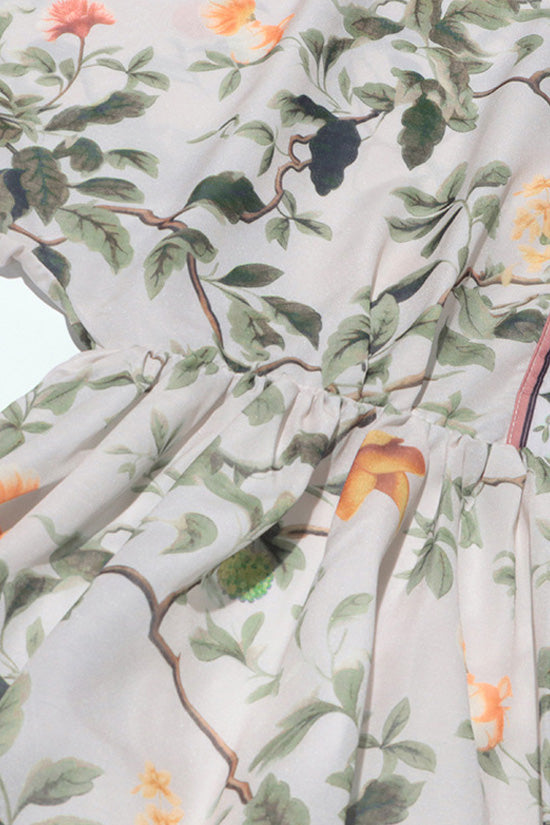 A Vintage Style Dress with Delicate Timeless Details