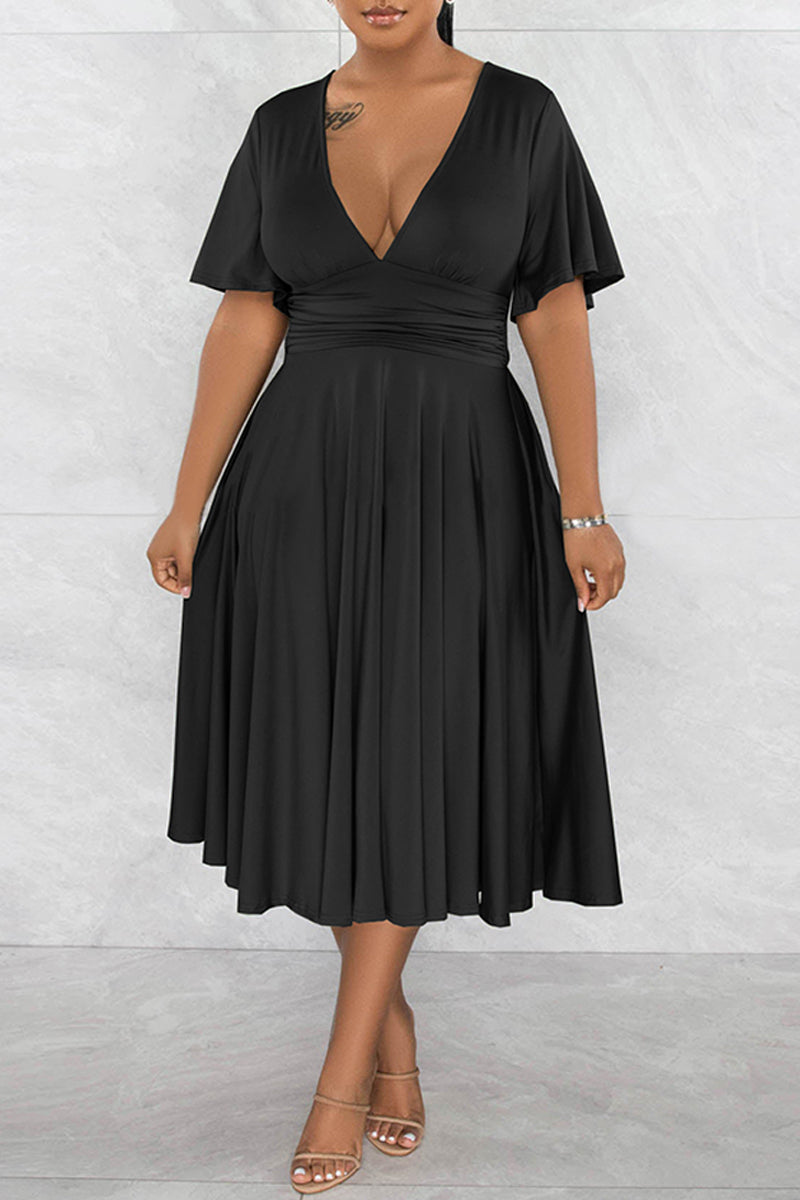 Elegantly Styled Dress for Everyday Wear