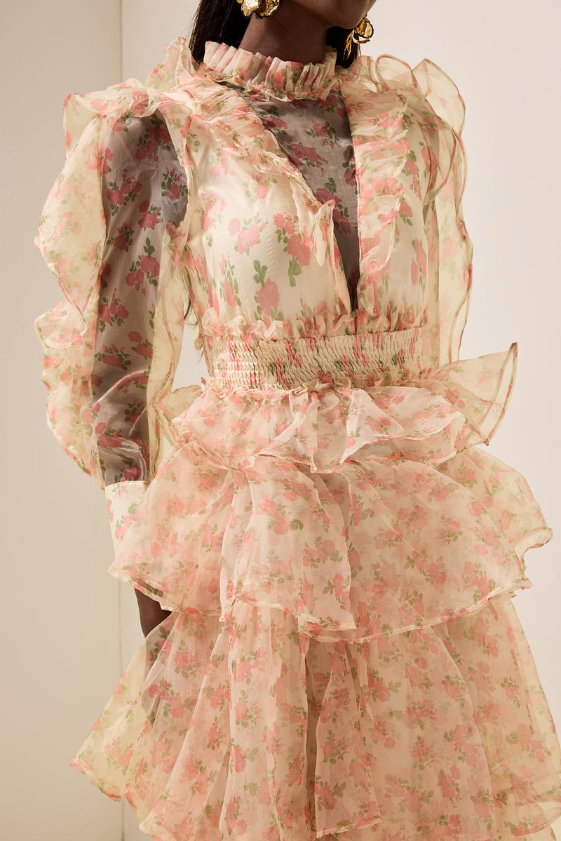 A Vintage Style Dress with Delicate Timeless Details