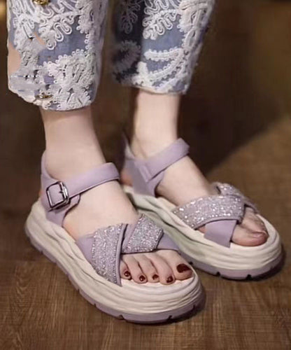 Classic Vintage Sandals with a Flattering Fit